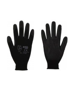 Guante Nylon - Poliuretano Negro