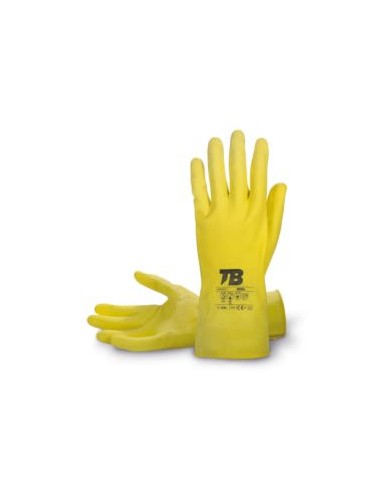 GUANTE 9004 LATEX NATURAL AMARILLO