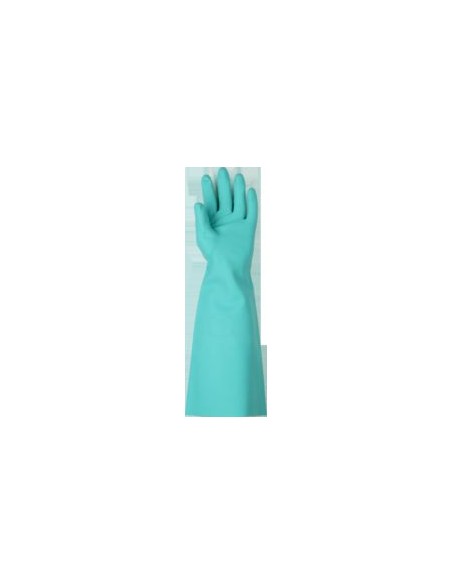 GUANTE NITRILO VERDE 45CM EUROCHEM N5540 MO5540