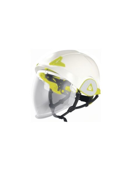 CASCO DIELECTRICO ONYX CON PANTALLA RETRACT. EN397-EN50365-EN166/8
