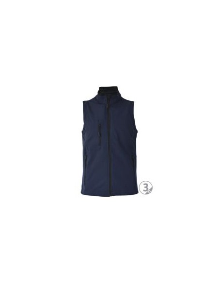 CHALECO SOFTSHELL OSLO 3 CAPAS