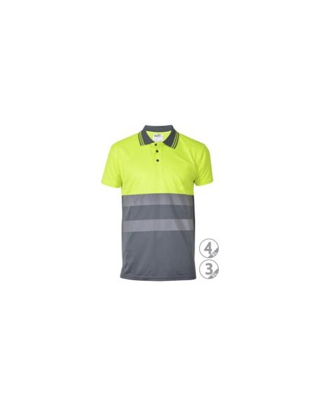 POLO BERLIN MANGA CORTA FLUOR EN471