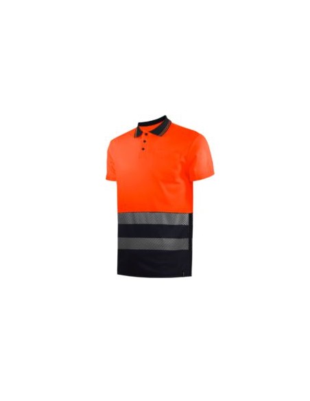 POLO 316S  BICOLOR B.SEGMENTADA100% POLIESTER M/C EN471