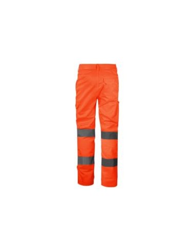PANTALON WR155 DE 60% ALG. NARANJA FL. EN471