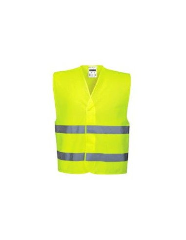 CHALECO CIERRE VELCRO HV714** EN471