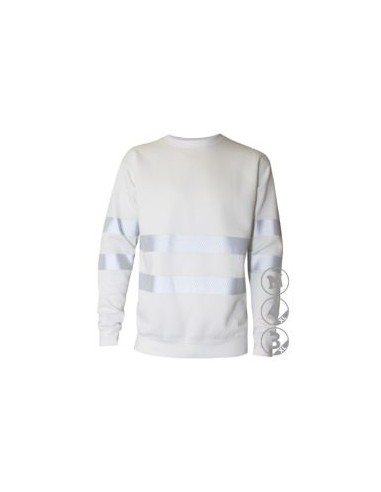 SUDADERA NEXO C/BANDA SEGM. 65/35 280GR