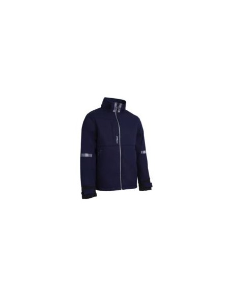 SOFTSHELL TÃ‰RMICO MARINO SEAL 5SEA C/FORRO POLAR 310GR
