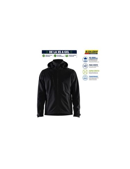 SOFTSHELL SUPER-STRETCH BLAKLADER 4749 10.000 IMP./TRASNP.