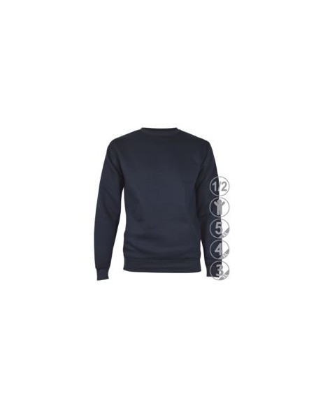 SUDADERA BASIC LAND 40% ALG. 280GR.