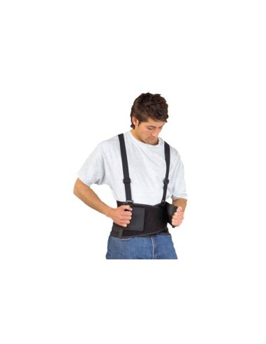 FAJA LUMBAR PW80 CON TIRANTES Y VELCRO