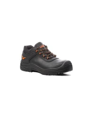 ZAPATO OPAL PIEL FLOR NEGRA S3S SR FO - METAL FREE