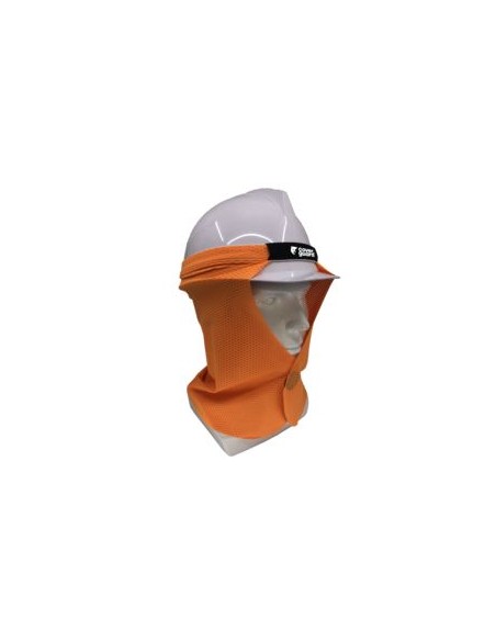 PROTECTOR SOLAR NUCA + ALMOHADILLA PARA CASCO 396-405-EN AZUL