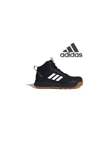 DEPORTIVO/BOTA ADIDAS TORAVA MID S3S ESD HRO NEGRO/BLANCO-BEIGE EVA/CAUCHO