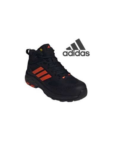 DEPORTIVO/BOTA ADIDAS GRADIX MID S3S LG ESD HRO NEGRO/NARANJA-NEGRO EVA/CAUCHO