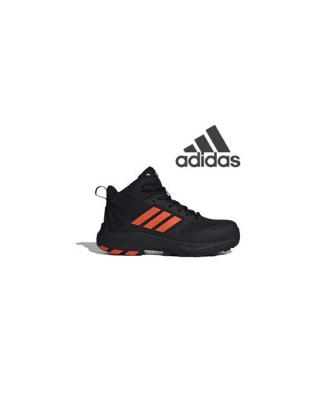 DEPORTIVO/BOTA ADIDAS GRADIX MID S3S LG ESD HRO NEGRO/NARANJA-NEGRO EVA/CAUCHO