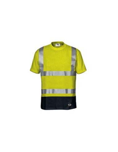 CAMISETA MARILENE MC6222 AMA/MARINO EN471 IGNIF./ANTIESTATICA