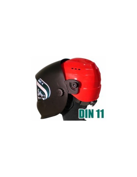 PANTALLA SOLDADOR DC1 330 DIN 11 + CASCO TERANO