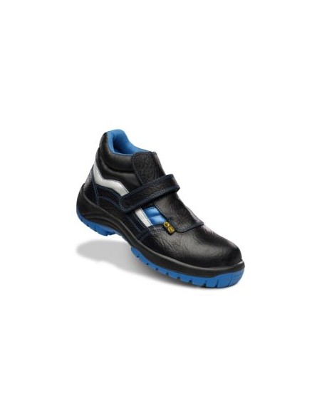BOTA SEGURA IR300V PIEL MEGRA C/VELCRO (METAL FREE) S3 SRC