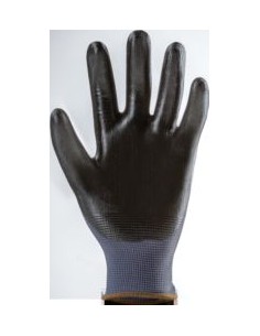 GUANTE 1NICB NYLON GRIS/NITRILO NEGRO EN388 (4121X) 2