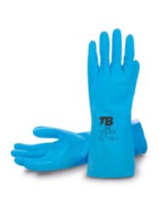 GUANTE 9008 NITRILO AZUL