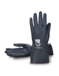 GUANTE 9003 NEOPRENO NEGRO FLOCKADO EN ALG.