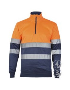 SUDADERA AV LONDON C/ALTO MEDIA CREMALLERA 2