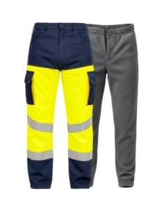 PANTALON WAVE PLUS FORRADO BICOLOR EN471 CLASE 2