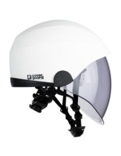 CASCO DIELECTRICO FALCON CON PANTALLA RETRACT. EN397-EN50365-EN166/8