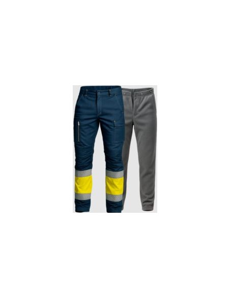 PANTALON TRAIL PLUS 4WAY STRETCH BICOLOR AV