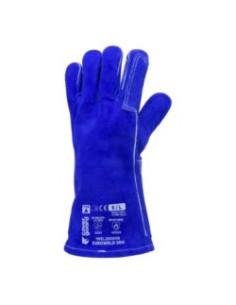 GUANTE SOLDADOR AZUL 1WEL360 EUROWELD 360 EN407(433x3x) EN388(3244x)