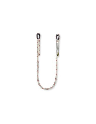 CUERDA 1,5m. CON 2 MOSQ. 6010111 12mm CON 2 GUARDACABOS EN354 + EN358