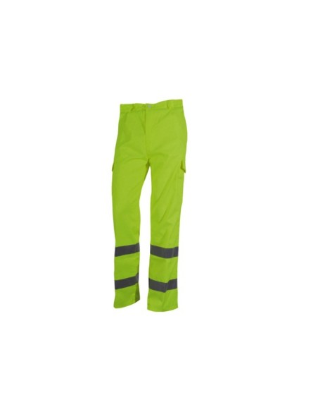 Pantalón PARMA Amarillo Fl Multibolsillos