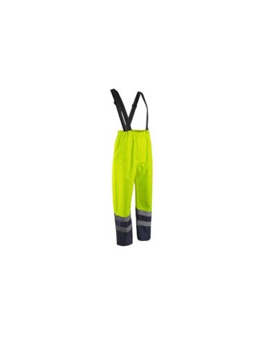 PANTALON HYDRA 5HYP** IMPERMEABLE AV C/TIRANTES EN471 EN343