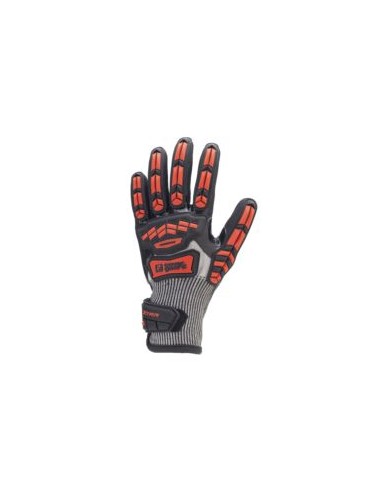 GUANTE 1CHIC30 ANTICORTE/ANTIMPACTO NITRILO/HDPE ROJO