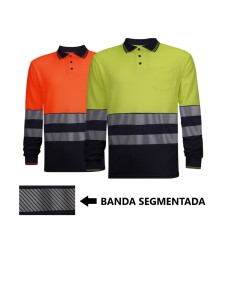 Polo WR302S banda segmentada 55% Algodón