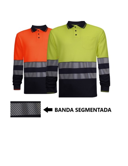 Polo WR302S banda segmentada 55% Algodón